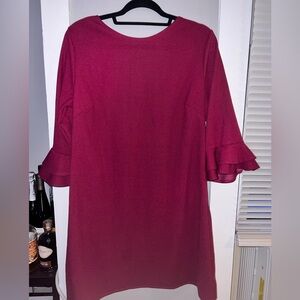 Pink Lily Magenta Dress